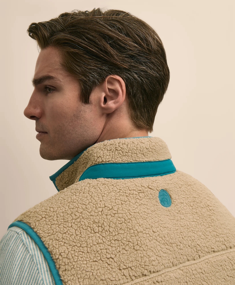 Teddy Fleece Full-Zip Vest, image 5