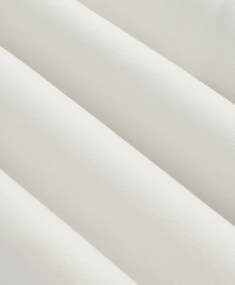 Cotton Blend Pique Quarter-Zip, image 3