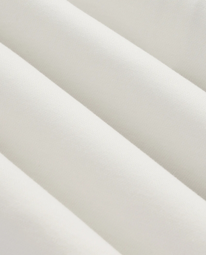 Cotton Blend Pique Quarter-Zip, image 3