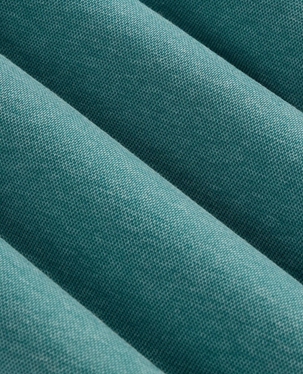 Cotton Blend Pique Quarter-Zip, image 3