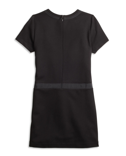 Girls Knit Ponte Dress, image 2