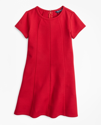 Girls Knit Ponte Dress