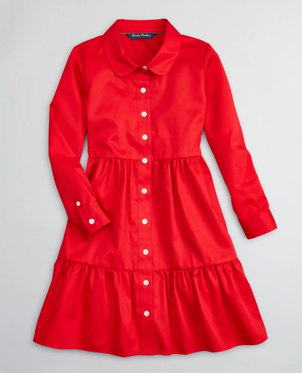 Girls Cotton Shirt Dress