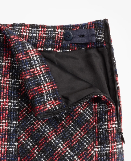 Girls Tweed Boucle Skirt, image 3