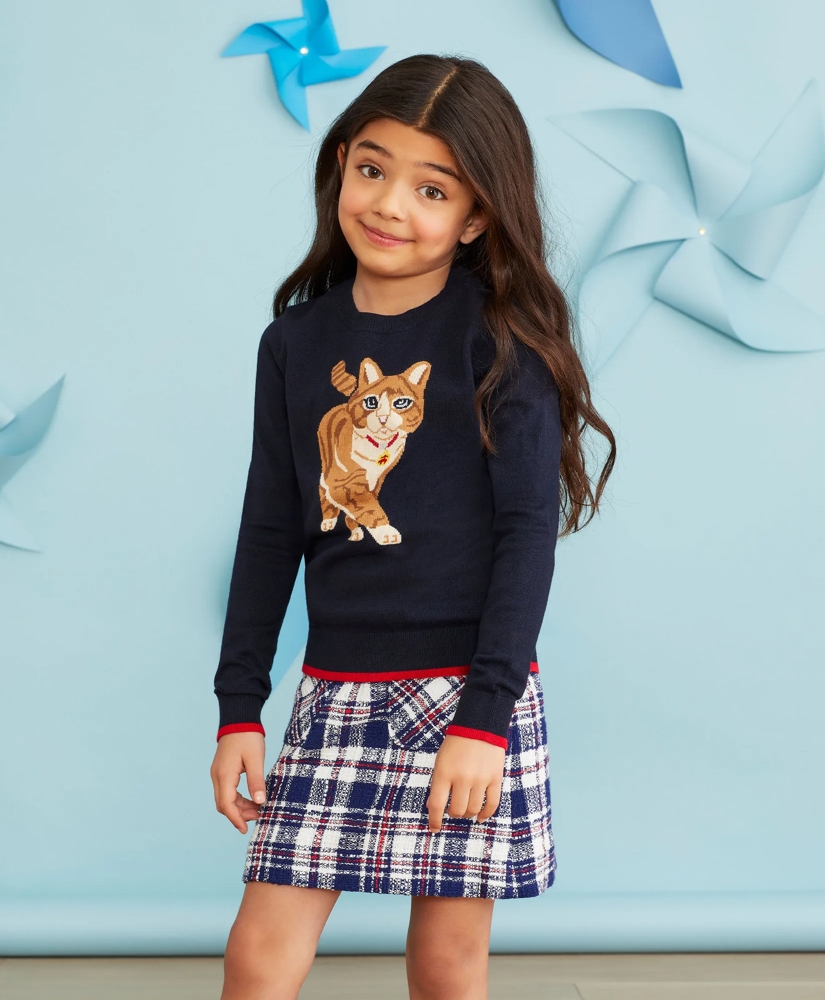 Girls Plaid Skirt, image 3