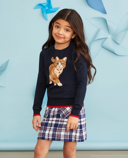 Girls Plaid Skirt, image 3