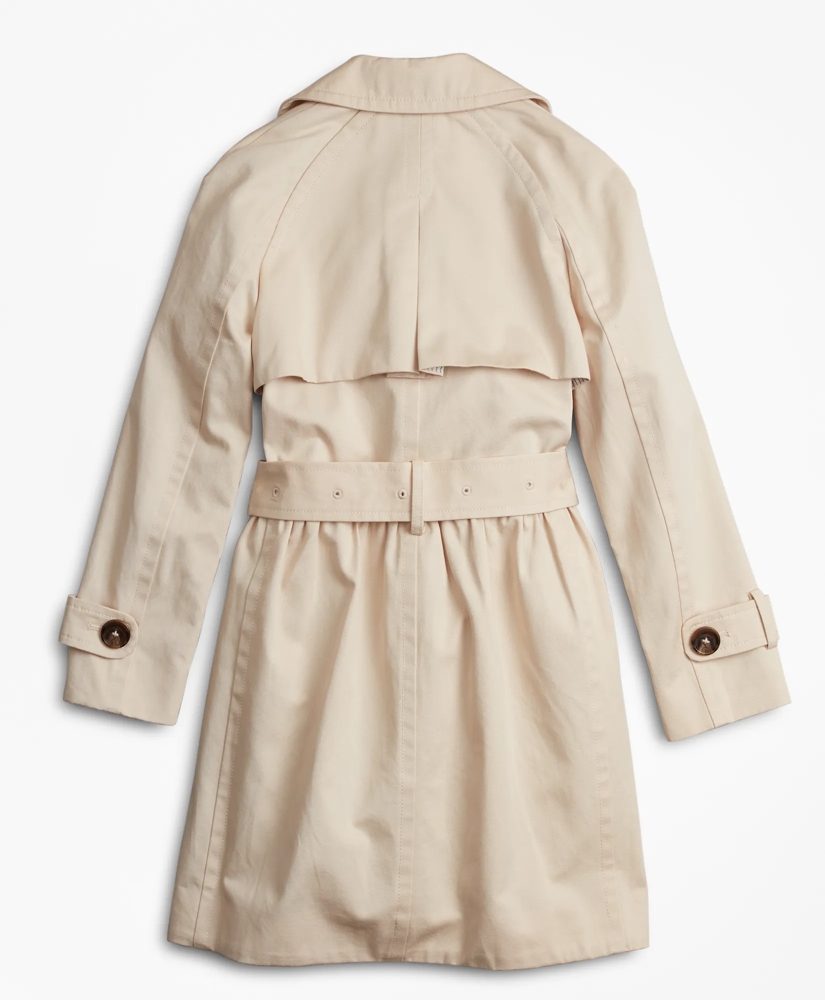 Girls Double-Breasted Trench Coat, image 2