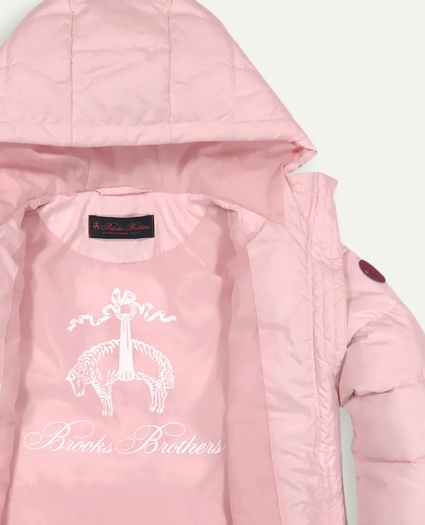 Girls Ruffle Puffer Jacket, image 2