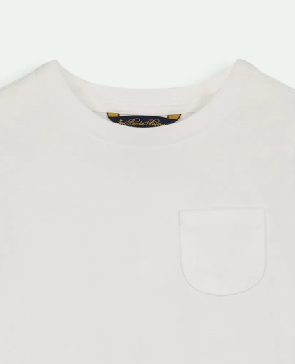Girls Cotton Crewneck T-Shirt, image 2