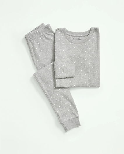 Kids Cotton Printed Pajama Set, image 1