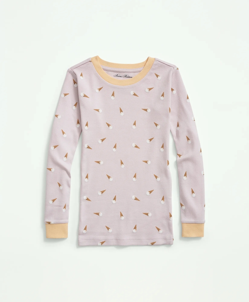 Kids Cotton Printed Pajama Set, image 2