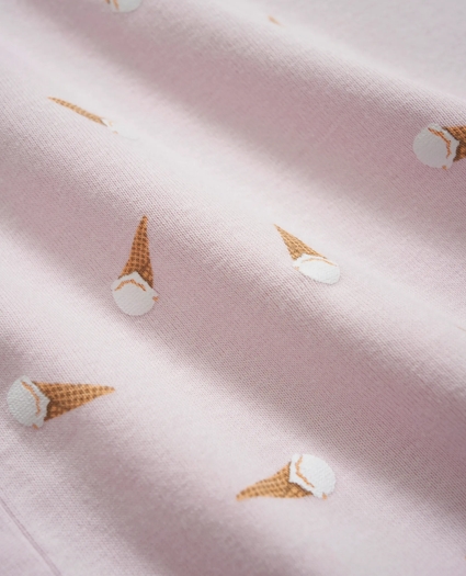 Kids Cotton Printed Pajama Set, image 4