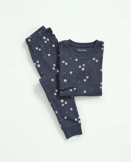 Kids Cotton Printed Pajama Set, image 1