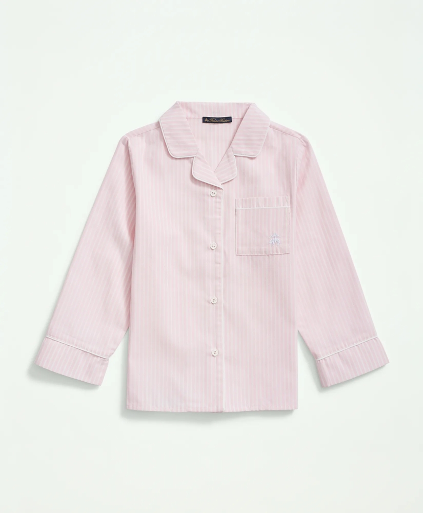 Kids Striped Pajama Set, image 2