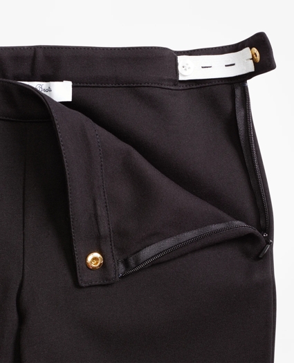 Girls Knit Ponte Skinny Pants, image 3