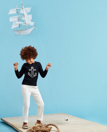 Girls Cotton Twill Pants, image 4