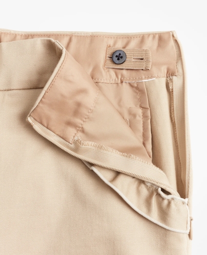 Girls Cotton Blend High Rise Ruffle Pants, image 3