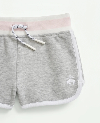 Girls Cotton Fleece Shorts, image 2