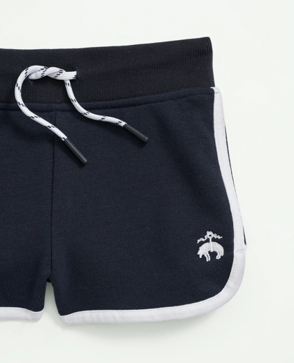 Girls Cotton Fleece Shorts, image 2