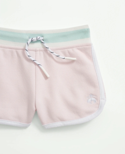 Girls Cotton Fleece Shorts, image 2