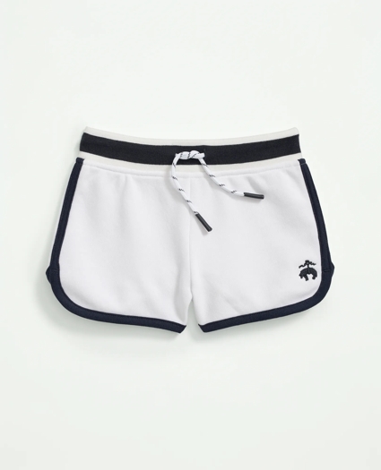 Girls Cotton Fleece Shorts, image 1