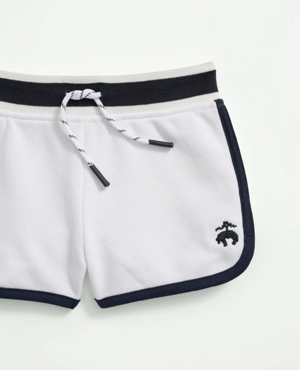 Girls Cotton Fleece Shorts, image 2