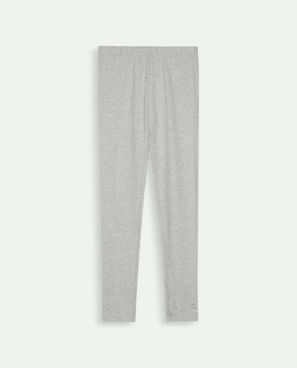 Girls Stretch Cotton Leggings, image 1