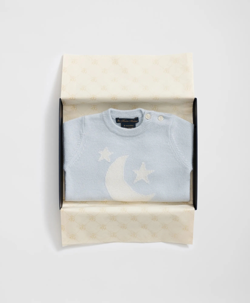 Cashmere Moon Motif Onesie, image 2