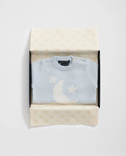 Cashmere Moon Motif Onesie, image 2