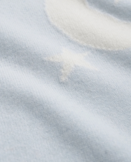 Cashmere Moon Motif Onesie, image 3
