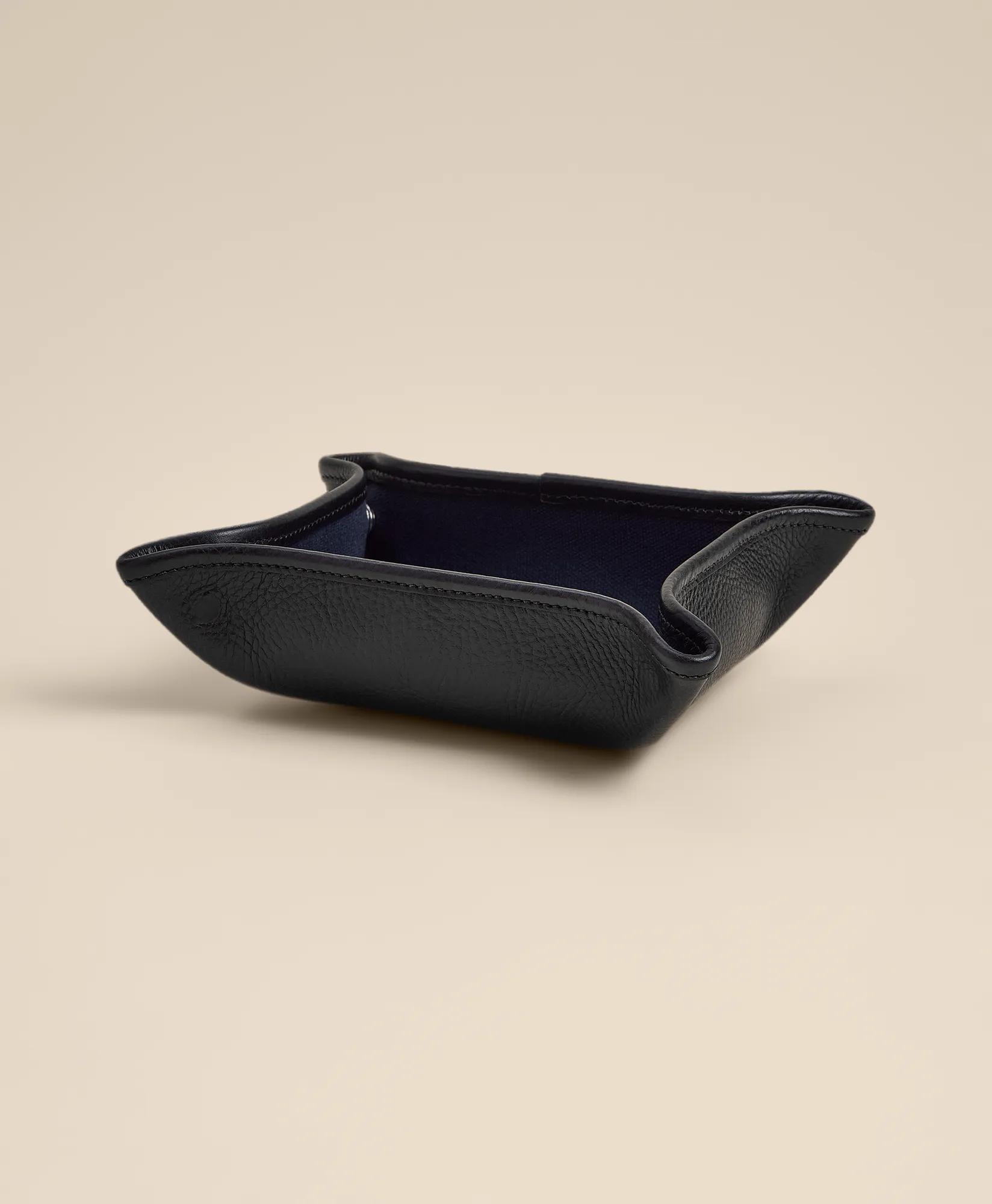 Ghurka No. 58 Leather & Cotton Folding Snap Tray, image 1
