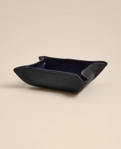 Ghurka No. 58 Leather & Cotton Folding Snap Tray