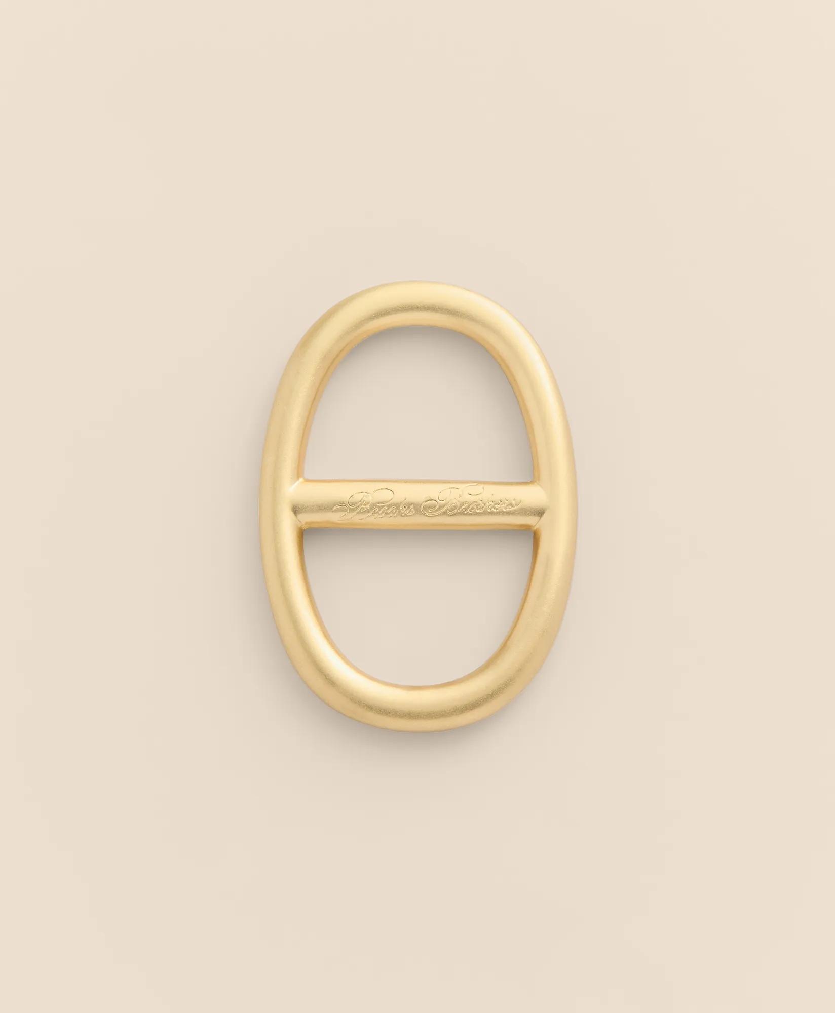 Gold-Tone Scarf Ring, image 1
