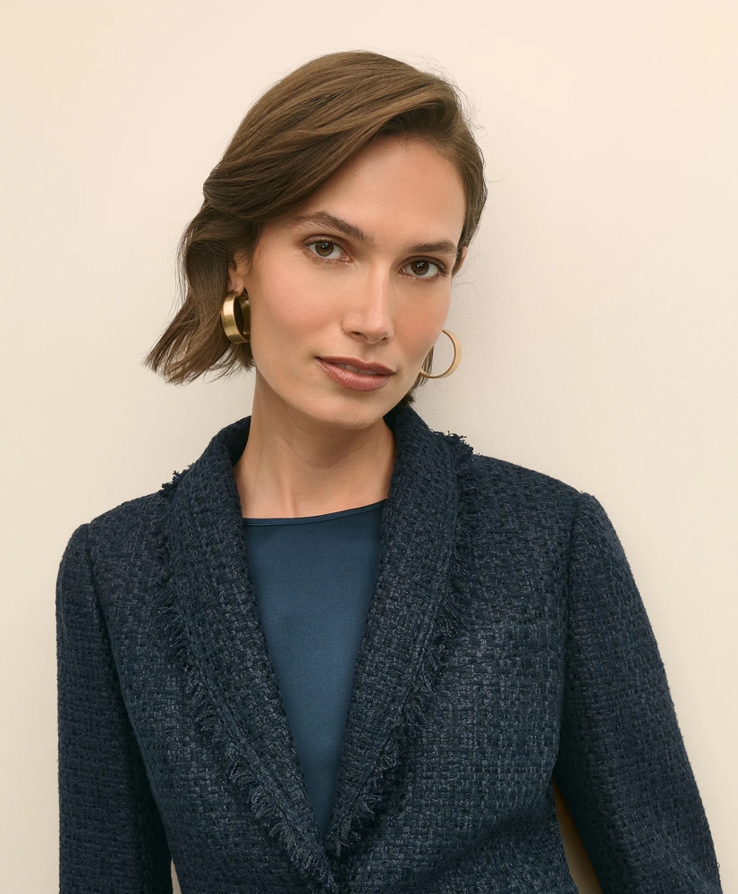 Fringed Boucle Jacket, image 3