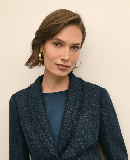 Fringed Boucle Jacket, image 3