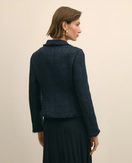 Fringed Boucle Jacket, image 4