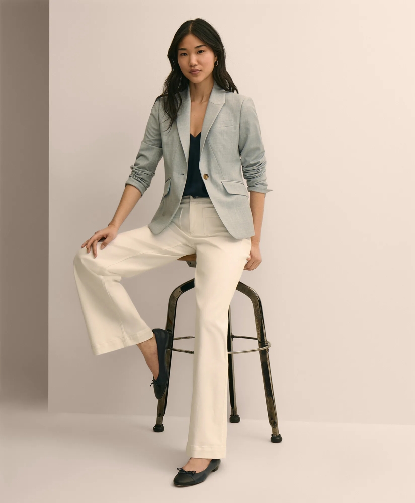 Wool-Blend Plaid Jacket, image 2