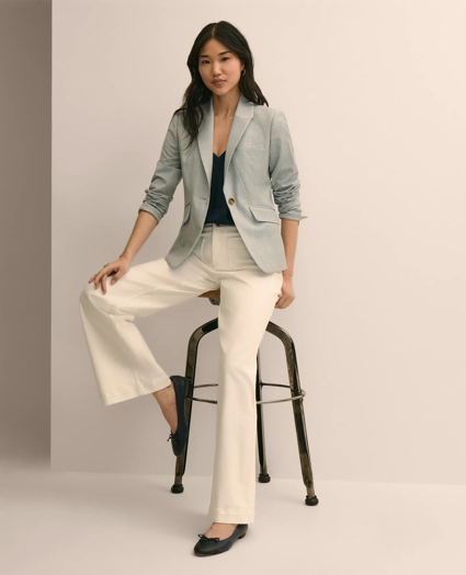 Wool-Blend Plaid Jacket, image 2