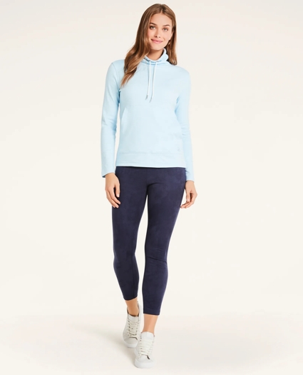 Bird's-Eye Oxford Cotton Sweatshirt, image 2
