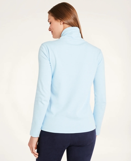 Bird's-Eye Oxford Cotton Sweatshirt, image 4