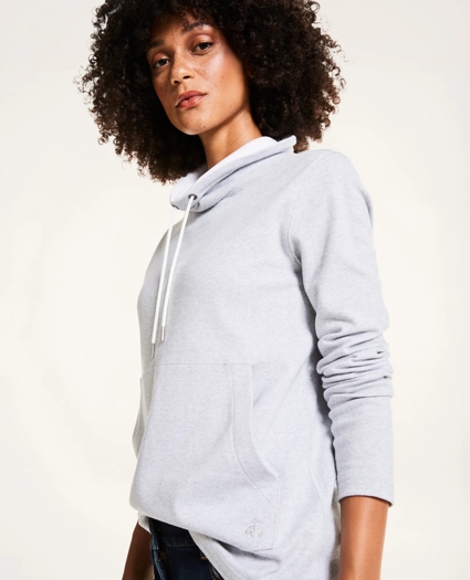 Bird's-Eye Oxford Cotton Sweatshirt, image 1