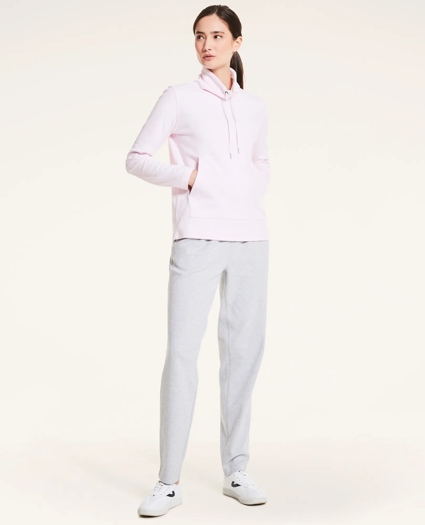 Bird's-Eye Oxford Cotton Sweatshirt, image 2