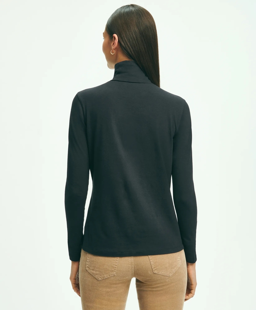 Cotton Modal Turtleneck, image 3