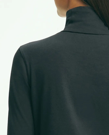 Cotton Modal Turtleneck, image 4