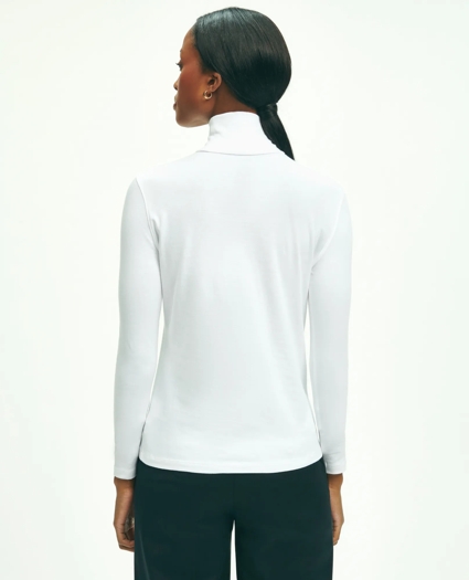 Cotton Modal Turtleneck, image 2