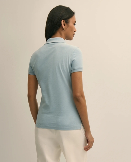 Supima&reg; Cotton Stretch Pique Polo Shirt, image 4