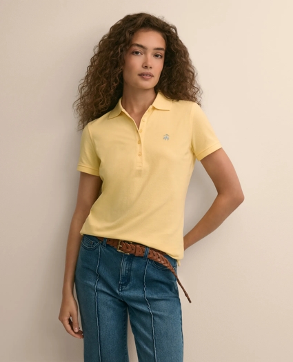 Supima&reg; Cotton Pique Polo Shirt, image 1