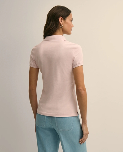 Supima&reg; Cotton Stretch Pique Polo Shirt, image 3