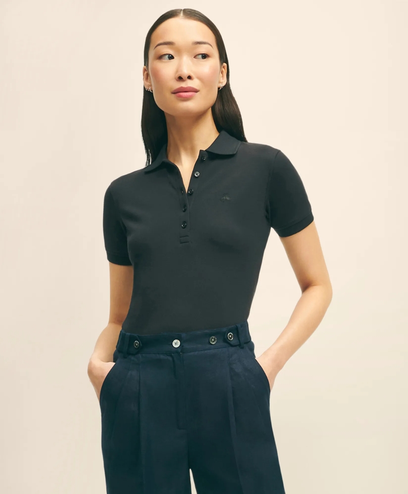 Supima&reg; Cotton Pique Polo Shirt, image 5