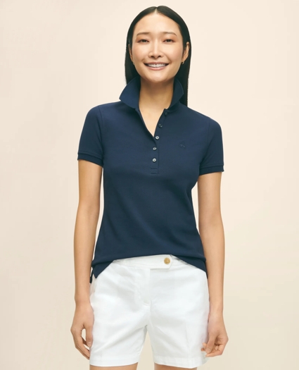 Supima&reg; Cotton Pique Polo Shirt, image 1